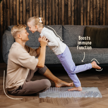 ORTOTO Puzzle Mats Set "ICE Relaxing Massage"